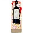 Wijn - champagne cadeaus - Belles du Sud French red wine candy hearts